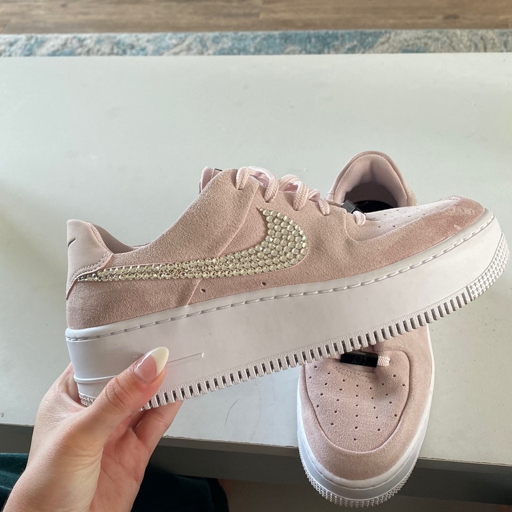 Custom bling nike air forces